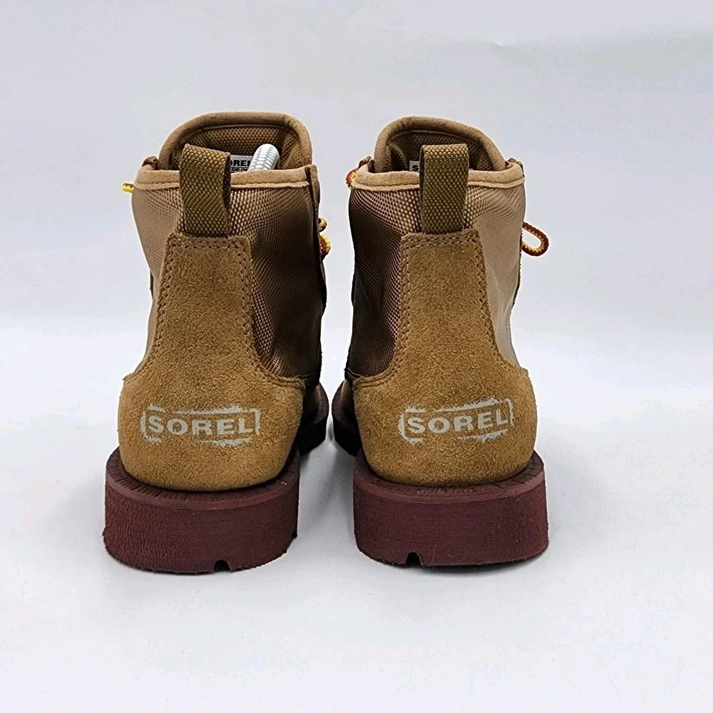 Men's Sorel Caribou OTM Chukka Waterproof Boots Shoes Size 8 Tan/Brown